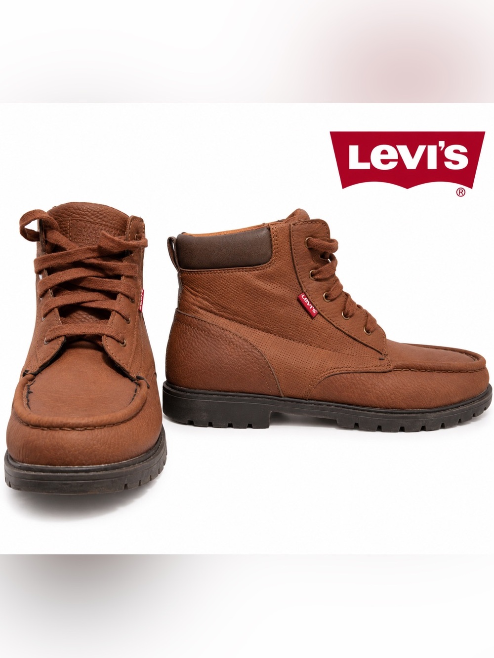 Levi's Kids Brown Dean 2 Neo Lace-Up Ankle Boots